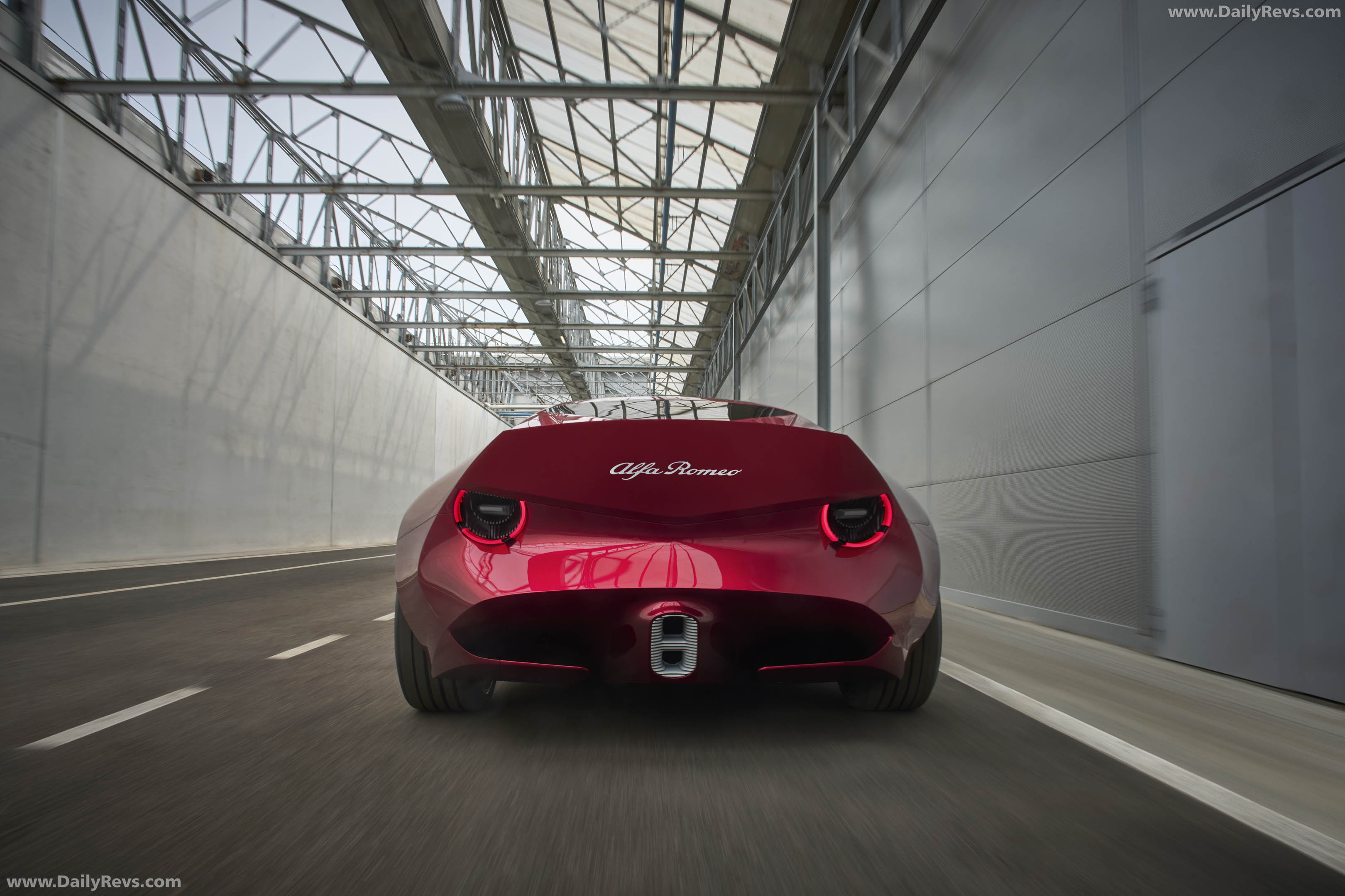 2026 Alfa Romeo Cuorerosso Concept Rear View